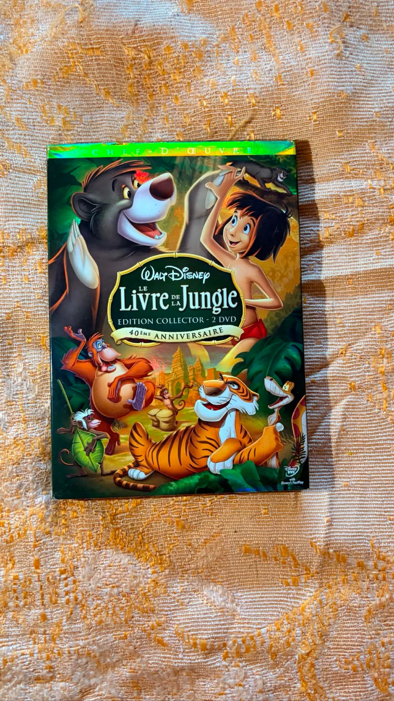 DVD, livre de la jungle, édition deux DVD DVD, livre de la jungle, édition deux DVD